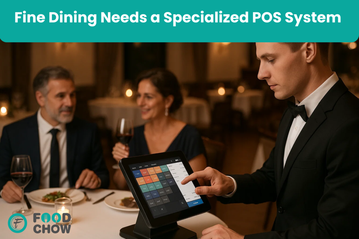 Fine Dining Needs a Specialized POS System
