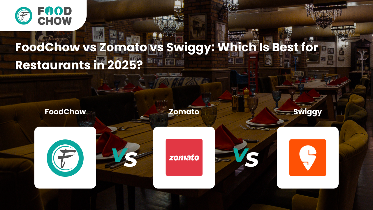 FoodChow vs Zomato vs Swiggy_ Which Is Best for Restaurants