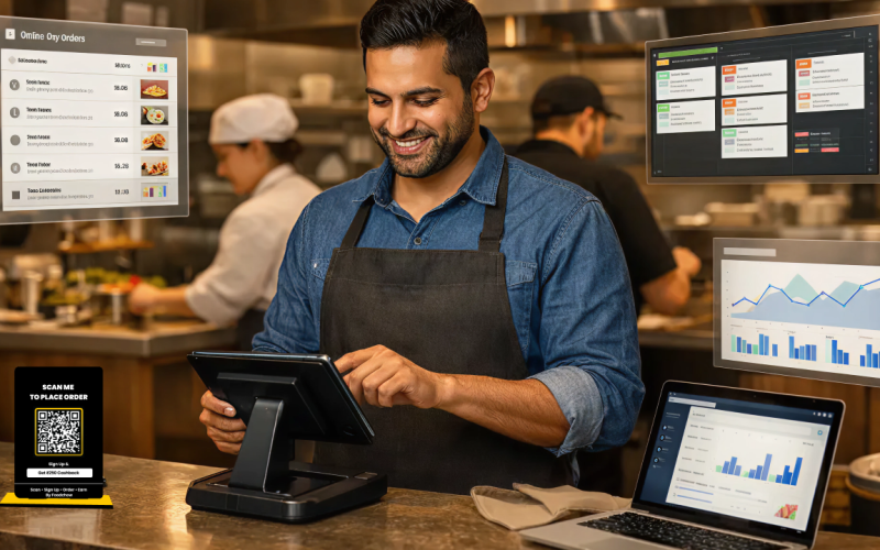 How Do Restaurants Manage Billing, Online Orders, and Reports in One System?