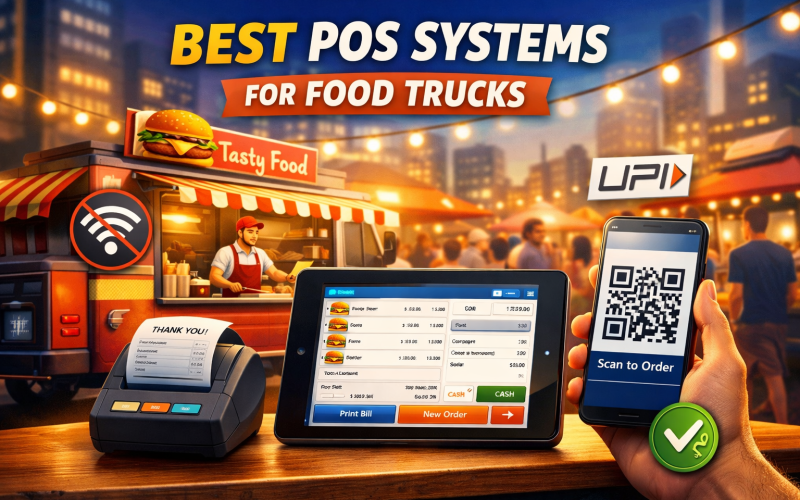 Best POS Systems for Food Trucks in India